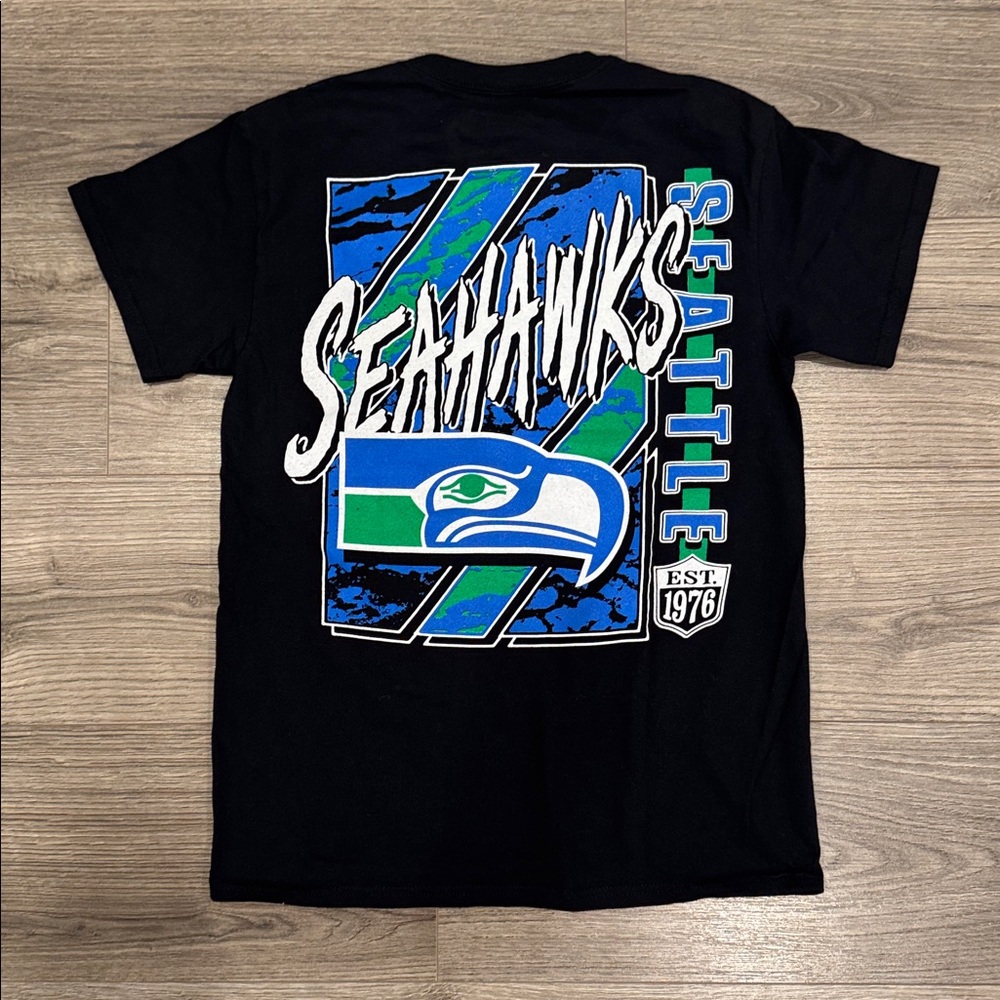Junk Food Clothing Seattle Seahawks Tee Men’s Size Extra Small